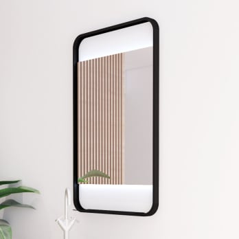 Espejo de baño con luz LED Bruntec Sansa