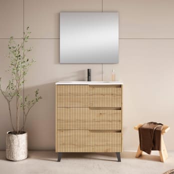 Conjunto mueble de baño Bruntec Zenia