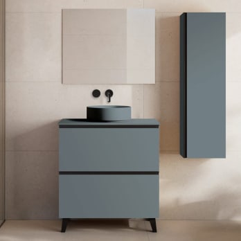 Mueble de baño con encimera MDF Compatech Visobath Granada