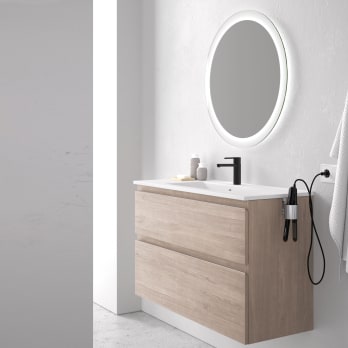 Conjunto mueble de baño fondo reducido 39 cm Avila Dos Carmen