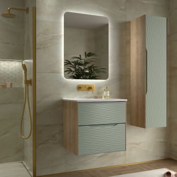Conjunto mueble de baño Coycama Sahara