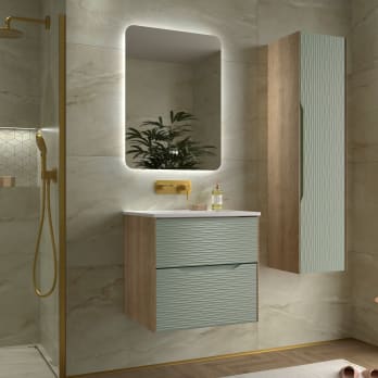 Conjunto mueble de baño Coycama Sahara