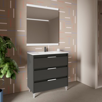 Conjunto mueble de baño Amizuva Suki