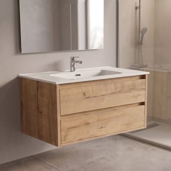 Conjunto mueble de baño moderno Bruntec Boston