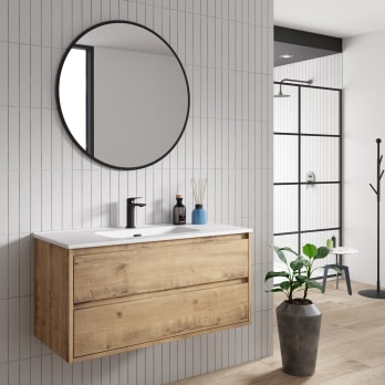 Conjunto mueble de baño moderno Bruntec Boston