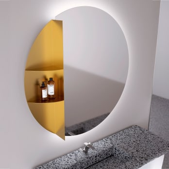 Espejo de baño con luz LED de Bruntec Nilo