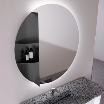Espejo de baño con luz LED Bruntec Nilo