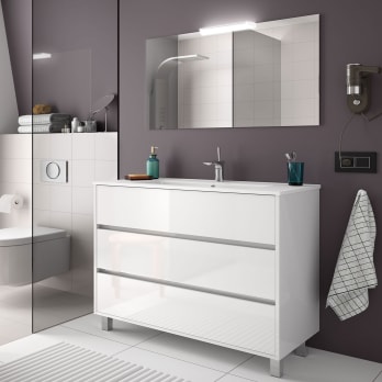 ▷ Mueble + lavabo integrado Salgar Optimus 800