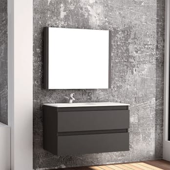 Mueble de baño fondo reducido 37.8 cm Campoaras Aqua
