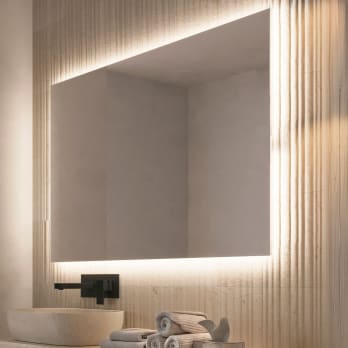Espejo de baño con luz LED Ledimex Suecia