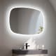 Espejo de baño con luz LED de Bruntec Nilo Principal 0