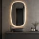 Espejo de baño con luz LED Bruntec Selene Principal 2
