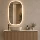 Espejo de baño con luz LED Bruntec Selene Principal 5