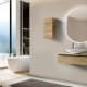 Mueble de baño con encimera de madera Coycama Landes Principal 0