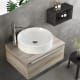 Mueble de baño con encimera de madera Coycama Landes Ambiente 6