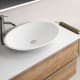 Lavabo sobre encimera fondo Coycama Oval Detalle 1