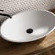 Lavabo sobre encimera fondo Coycama Oval Detalle 2