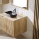 Mueble de Baño de madera maciza a Medida con encimera Bruntec Alpes 14 Detalle 2