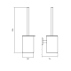 Conjunto de accesorios de baño Medimex Technic Croquis 5