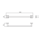 Conjunto de accesorios de baño Medimex Technic Croquis 8