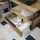 Mueble de baño con encimera Coycama Kirk industrial Detalle 2