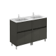 Conjunto mueble de baño Royo Band 3d 5