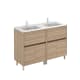 Conjunto mueble de baño Royo Band 3d 6