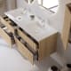 Conjunto de mueble de baño madera maciza ranurada Bruntec Alpes 7 Detalle 3