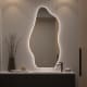 Espejo de baño con luz LED Bruntec Nature Principal 4