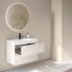 Conjunto mueble de baño fondo reducido 39 cm Bruntec Roma Detalle 12