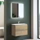 Conjunto mueble de baño fondo reducido 39 cm Bruntec Roma Principal 2