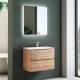 Conjunto mueble de baño fondo reducido 39 cm Bruntec Roma Principal 1