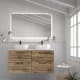 Mueble de baño con encimera de Microtec de Avila Dos Blanca Principal 3
