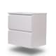 Conjunto de mueble de baño pequeño Bruntec Nivo 2 cajones suspendido Principal 2