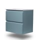 Conjunto de mueble de baño pequeño Bruntec Nivo 2 cajones suspendido Principal 1