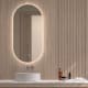 Espejo de baño con luz LED Bruntec Delta Principal 1