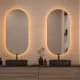 Espejo de baño con luz LED Bruntec Delta Principal 6
