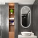 Espejo de baño con luz LED Bruntec Cápsula Principal 0