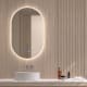 Espejo de baño con luz LED Bruntec Delta Principal 1
