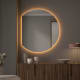 Espejo media luna con luz LED Bruntec Zoni Ambiente 8