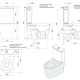 Inodoro Unisan Sanindusa Urb.y Plus Croquis 5