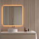 Espejo de baño con luz LED Bruntec Drako Detalle 6
