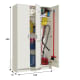 Armario multiusos de baño Bruntec USE Croquis 6