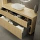 Mueble de Baño de madera maciza a medida con encimera de madera Bruntec Alpes 1 Detalle 3