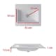 Lavabo encastrado Bruntec Italia Croquis 2