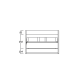 Mueble de baño Coycama Landes Croquis 7