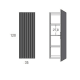 Columna de baño Visobath Bari Croquis 2