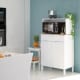 Auxiliar de cocina con encimera roble canadian Bruntec Fast Ambiente 3