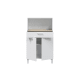 Auxiliar de cocina con encimera roble canadian Bruntec Fast Detalle 1