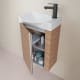 Conjunto completo mueble de baño fondo reducido 34 cm Royo Elegance Detalle 8